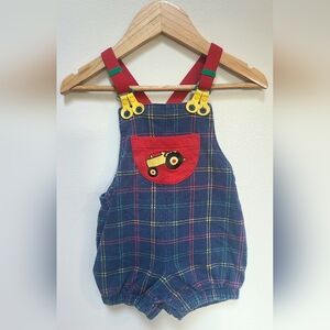 VINTAGE Gymboree Tractor Overalls